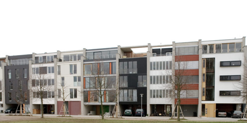 Stadthäuser in Karlsruhe